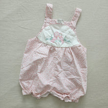 Load image into Gallery viewer, Vintage Floral Bird Bubble Romper 12 months
