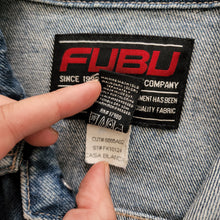 Load image into Gallery viewer, Vintage Fubu Jean Jacket kids 7/8
