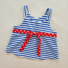 Load image into Gallery viewer, Vintage Striped Tank Top 2t/3t
