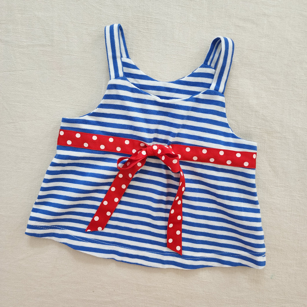 Vintage Striped Tank Top 2t/3t