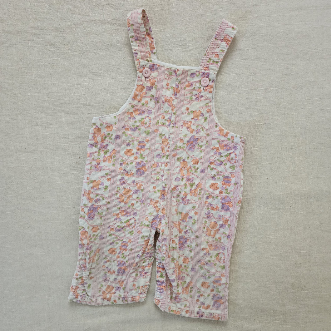 Vintage Pink Animals Longalls 9 months