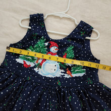 Load image into Gallery viewer, Vintage Snowman Full Circle Dress 5t
