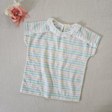 Load image into Gallery viewer, Vintage 60s-70s Pastel Striped Shirt 4t
