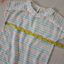 Load image into Gallery viewer, Vintage 60s-70s Pastel Striped Shirt 4t
