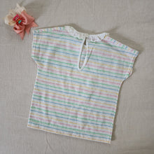 Load image into Gallery viewer, Vintage 60s-70s Pastel Striped Shirt 4t
