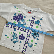 Load image into Gallery viewer, Vintage 90s Floral Tee 24 months/2t
