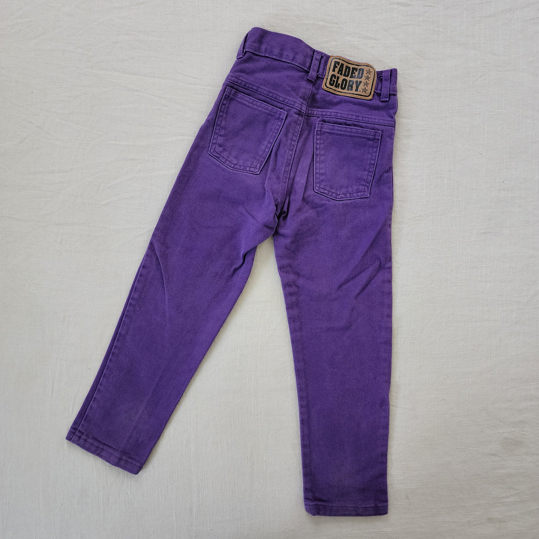 Vintage High Waisted Purple Jeans 5t SLIM
