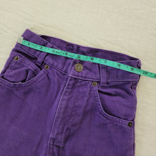 Load image into Gallery viewer, Vintage High Waisted Purple Jeans 5t SLIM
