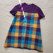 Load image into Gallery viewer, Vintage Fall Plaid Dress kids 6/8
