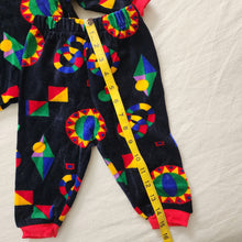 Load image into Gallery viewer, Vintage Rainbow Black Matching Set 12 months
