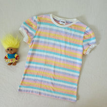 Load image into Gallery viewer, Vintage Healthtex Pastel Striped Shirt kids 14
