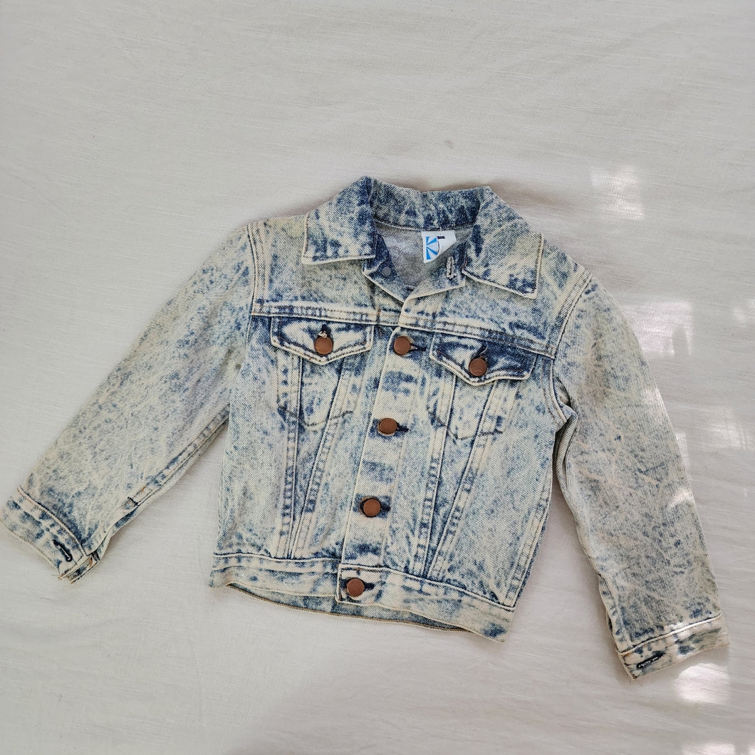 Vintage Deadstock Acid Wash Jacket 4t