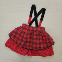 Load image into Gallery viewer, Vintage Suspender Shorts/Skirt 5t
