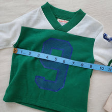 Load image into Gallery viewer, Vintage Deadstock Tog-A-Logs Long Sleeve Sporty Shirt 6-9 months
