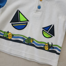 Load image into Gallery viewer, Vintage Sailing Fish Color Pop Shirt 18 months

