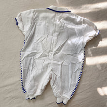 Load image into Gallery viewer, Vintage Sailor Bubble Romper 3-6 months
