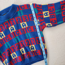 Load image into Gallery viewer, Vintage High Sierra Numbers &amp; Letters Knit Sweater kids 6
