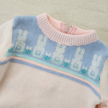 Load image into Gallery viewer, Vintage Bunnies Pastel Knit Sweater 12 months
