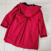 Load image into Gallery viewer, Vintage Hooded Red Coat 5t
