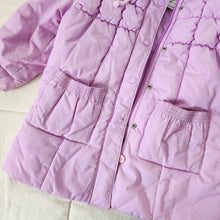 Load image into Gallery viewer, Vintage Purple Hooded Coat 3t
