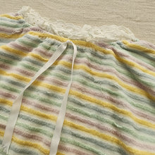 Load image into Gallery viewer, Vintage Pastel Striped Shirt 3t
