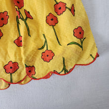 Load image into Gallery viewer, Vintage 60s/70s Floral Skirt kids 10?
