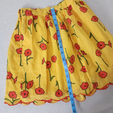 Load image into Gallery viewer, Vintage 60s/70s Floral Skirt kids 10?
