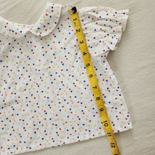 Load image into Gallery viewer, Vintage Tiny Hearts Blouse 12-18 months
