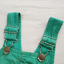 Load image into Gallery viewer, Vintage Oshkosh Green Shortalls 4t/5t
