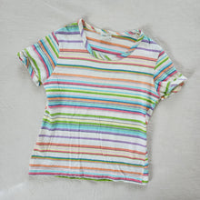 Load image into Gallery viewer, Vintage JcPenney Striped Shirt kids 8
