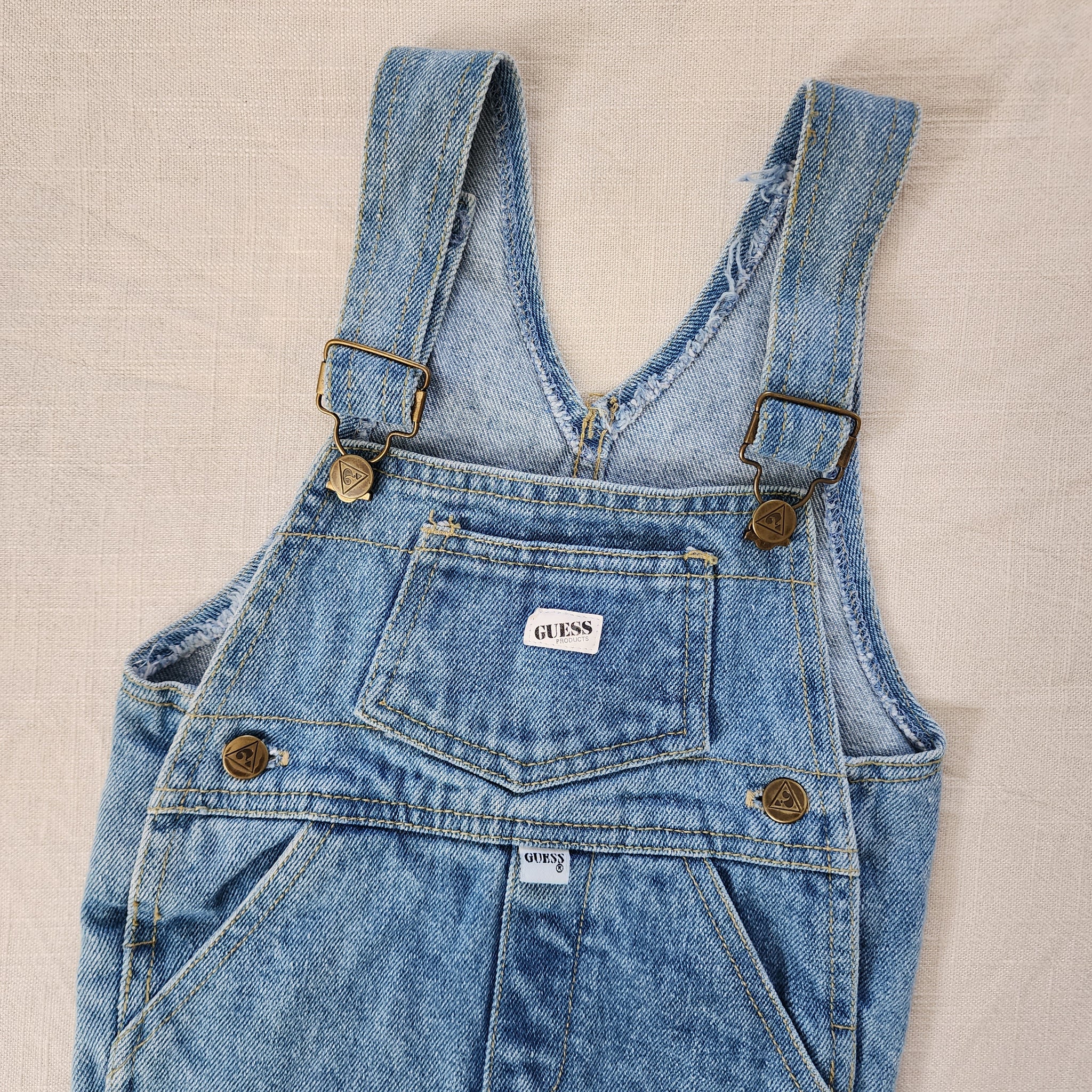 Vintage guess overalls mens fashion