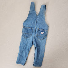 Load image into Gallery viewer, Vintage Guess Denim Overalls 12 months
