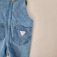 Load image into Gallery viewer, Vintage Guess Denim Overalls 12 months
