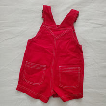 Load image into Gallery viewer, Vintage Cement Mixer Shortalls 18 months
