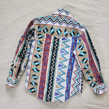 Load image into Gallery viewer, Retro Wrangler Pattern Buttondown Shirt kids 6
