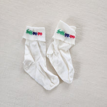 Load image into Gallery viewer, Vintage Train Socks 12-24 months
