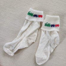 Load image into Gallery viewer, Vintage Train Socks 12-24 months
