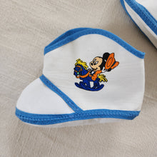 Load image into Gallery viewer, Vintage Mickey Mouse Crib Shoes
