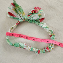 Load image into Gallery viewer, Strawberry Leafy Stretchy Headband 2t/3t/4t
