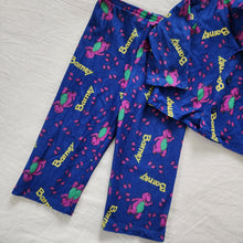 Load image into Gallery viewer, Vintage Barney Pajamas Set 4t *relaxed waist elastic
