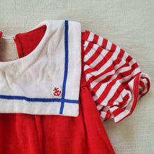 Load image into Gallery viewer, Vintage Healthtex Sailor Dress 18 months
