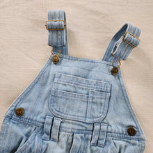 Load image into Gallery viewer, Vintage Denim Shortalls 3t
