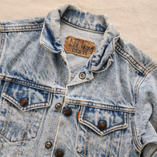 Load image into Gallery viewer, Vintage Levi&#39;s Acid Jean Jacket Orange Tab kids 6/7
