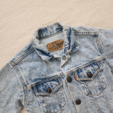 Load image into Gallery viewer, Vintage Levi&#39;s Acid Jean Jacket Orange Tab kids 6/7
