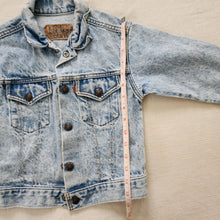 Load image into Gallery viewer, Vintage Levi&#39;s Acid Jean Jacket Orange Tab kids 6/7
