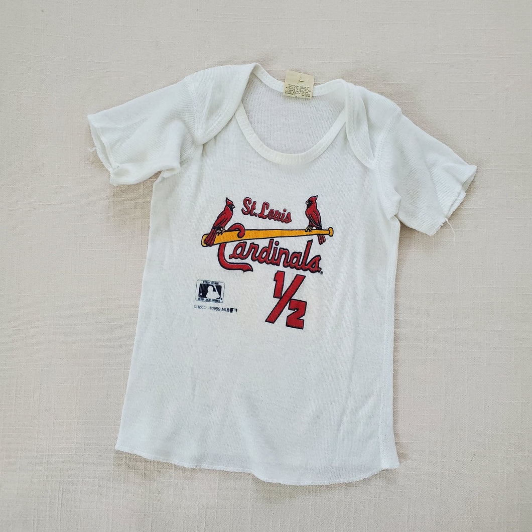 Vintage '89 St Louis Cardinals Baby Tee 12-18 months
