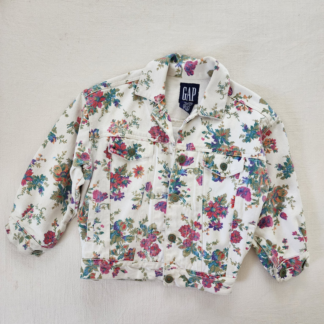 Vintage Gap Floral Jacket 5t