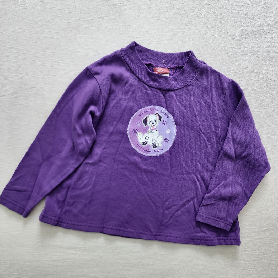 Vintage 102 Dalmations Long Sleeve Shirt 5t