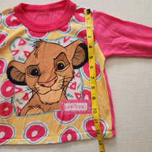 Load image into Gallery viewer, Vintage Lion King Pajama Top 2t/3t
