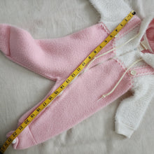 Load image into Gallery viewer, Vintage 70s Soft Hooded Pink Pajamas 6-9 months
